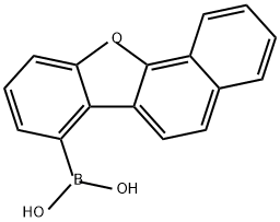 Boronic acid, B-benzo[b]naphtho[2,1-d]furan-7-yl- 구조식 이미지