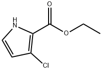 1H-Pyrrole-2-carboxylic acid, 3-chloro-, ethyl ester Structure