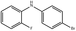 Benzenamine, N-(4-bromophenyl)-2-fluoro- Structure