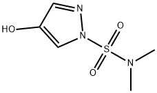 4-Hydroxy-N,N-dimethyl-1H-pyrazole-1-sulfonamide Structure