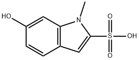1H-Indole-2-sulfonic acid, 6-hydroxy-1-methyl- 구조식 이미지