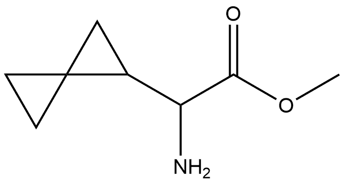 methyl 2-amino-2-(spiro[2.2]pentan-1-yl)acetate Structure