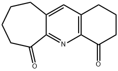 1H-Cyclohepta[b]quinoline-4,6-dione, 2,3,7,8,9,10-hexahydro- Structure