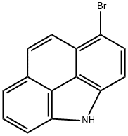 4H-Benzo[def]carbazole, 1-bromo- Structure