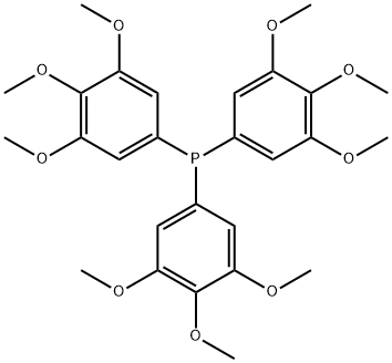 Phosphine, tris(3,4,5-trimethoxyphenyl)- Structure