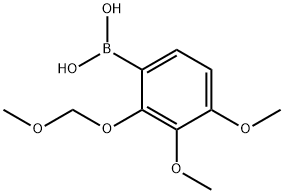 Boronic acid, [3,4-dimethoxy-2-(methoxymethoxy)phenyl]- (9CI) Structure