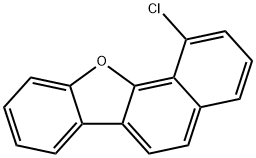 Benzo[b]naphtho[2,1-d]furan, 1-chloro- Structure