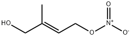 2-Butene-1,4-diol, 2-methyl-, 4-nitrate, (2E)- Structure