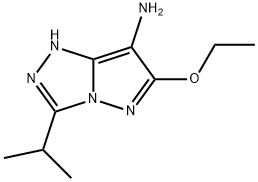 1H-Pyrazolo[5,1-c]-1,2,4-triazol-7-amine,6-ethoxy-3-(1-methylethyl)-(9CI) Structure