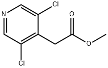 4-Pyridineacetic acid, 3,5-dichloro-, methyl ester Structure