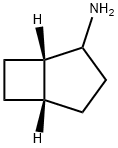 Bicyclo[3.2.0]heptan-2-amine, (1S,5S)- Structure