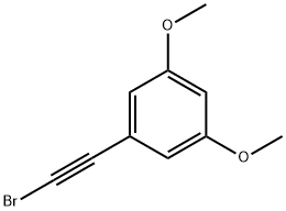 1-(bromoethynyl)-3,5-dimethoxybenzene Structure