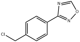 1,2,4-Oxadiazole, 3-[4-(chloromethyl)phenyl]- Structure