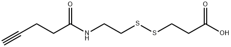 Alkyne-SS-COOH Structure