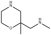 methyl[(2-methylmorpholin-2-yl)methyl]amine Structure