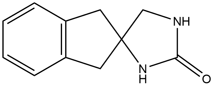 1',3'-dihydrospiro[imidazolidine-4,2'-inden]-2-one Structure