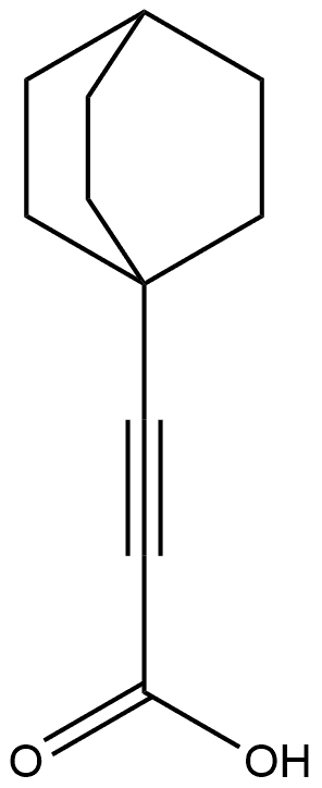 3-(1-bicyclo[2.2.2]octanyl)prop-2-ynoicacid Structure