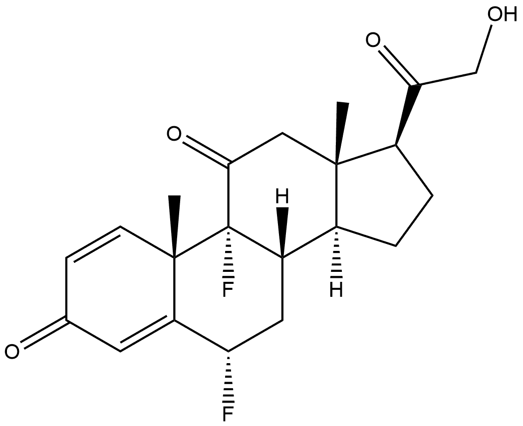 Difluprednate Impurity 15 Structure