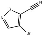 5-Isothiazolecarbonitrile, 4-bromo- Structure