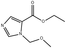 Ethyl 3-(methoxymethyl)imidazole-4-carboxylate 구조식 이미지