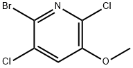 2-Bromo-3,6-dichloro-5-methoxypyridine Structure