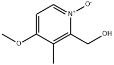 2-Pyridinemethanol, 4-methoxy-3-methyl-, 1-oxide Structure