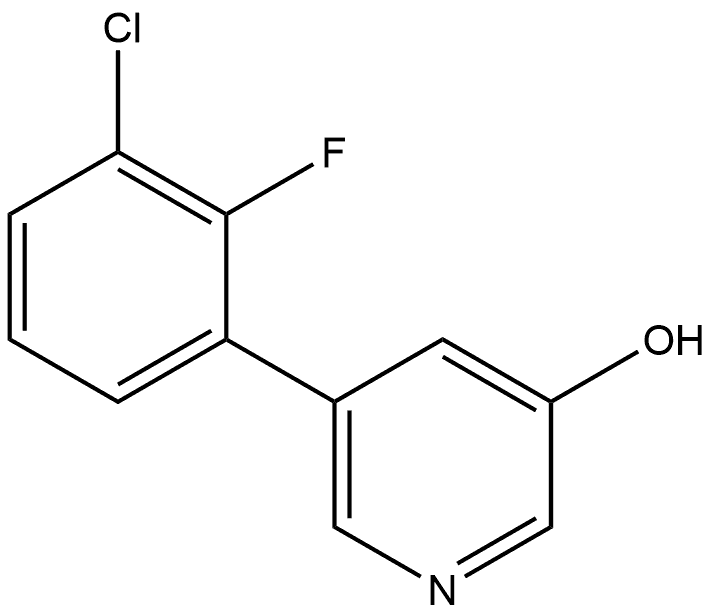 5-(3-Chloro-2-fluorophenyl)-3-pyridinol Structure