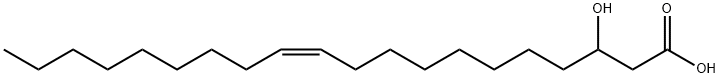 (Z)-3-hydroxyicos-11-enoic acid 구조식 이미지