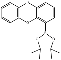 Phenoxathiin-4-boronic acid pinacol ester 구조식 이미지