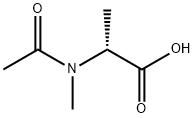 N-acetyl-N-methyl-D-Alanine Structure