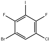 1-Bromo-5-chloro-2,4-difluoro-3-iodobenzene Structure