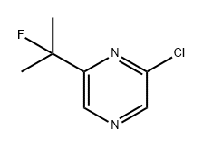 2-chloro-6-(2-fluoropropan-2-yl)pyrazine Structure