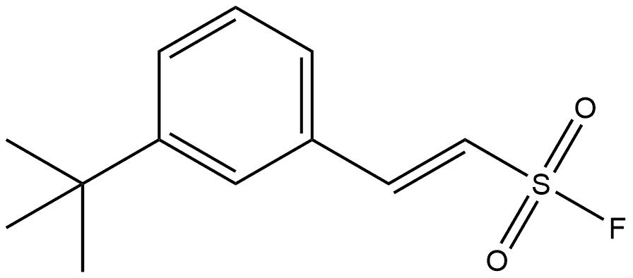 Ethenesulfonyl fluoride, 2-[3-(1,1- Structure