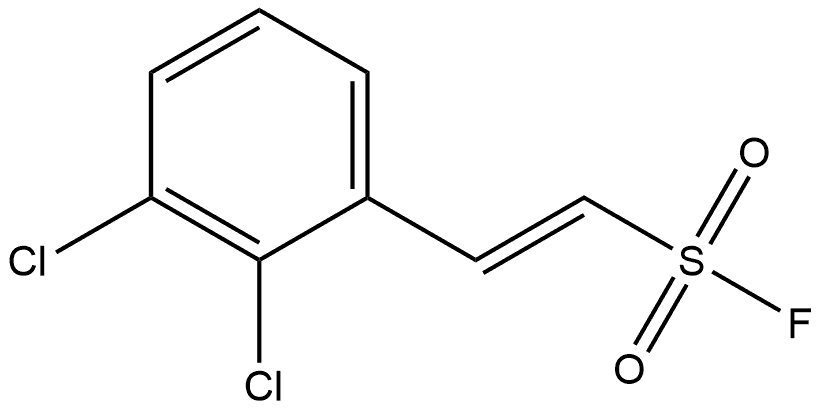 (1E)-2-(2,3-Dichlorophenyl)ethenesulfonyl fluoride 구조식 이미지