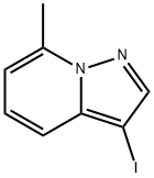 Pyrazolo[1,5-a]pyridine, 3-iodo-7-methyl- Structure