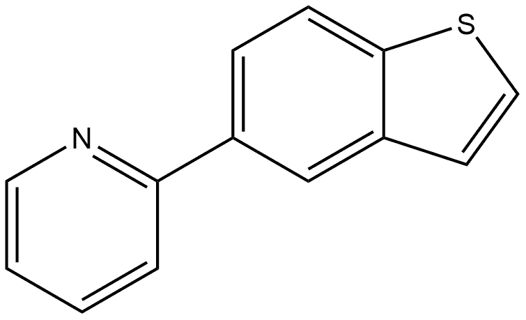 2-(benzo[b]thiophen-5-yl)pyridine Structure