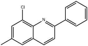 8-Chloro-6-methyl-2-phenylquinoline 구조식 이미지