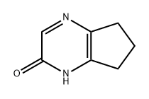 2H-Cyclopenta[b]pyrazin-2-one, 1,5,6,7-tetrahydro- Structure