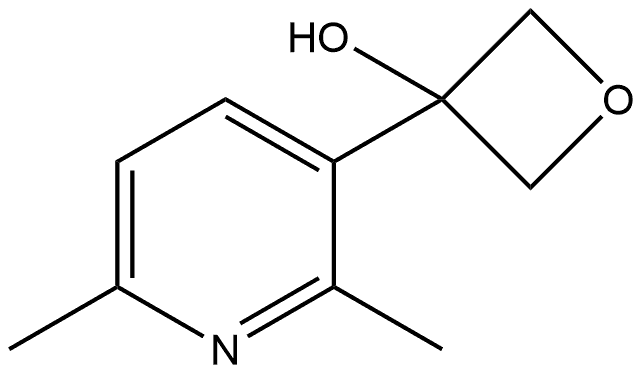 3-(2,6-Dimethyl-3-pyridinyl)-3-oxetanol Structure