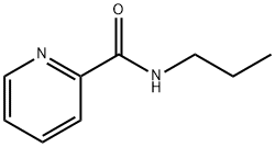 2-Pyridinecarboxamide, N-propyl- Structure