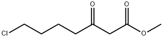 Heptanoic acid, 7-chloro-3-oxo-, methyl ester Structure