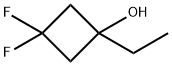 Cyclobutanol, 1-ethyl-3,3-difluoro- Structure