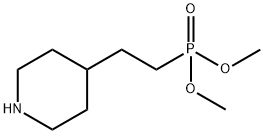 Phosphonic acid, P-[2-(4-piperidinyl)ethyl]-, dimethyl ester 구조식 이미지