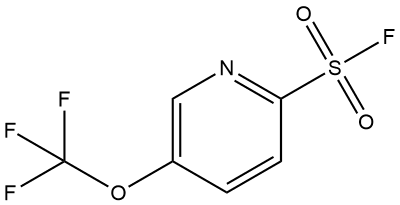 5-(Trifluoromethoxy)pyridine-2-sulfonyl fluoride 구조식 이미지