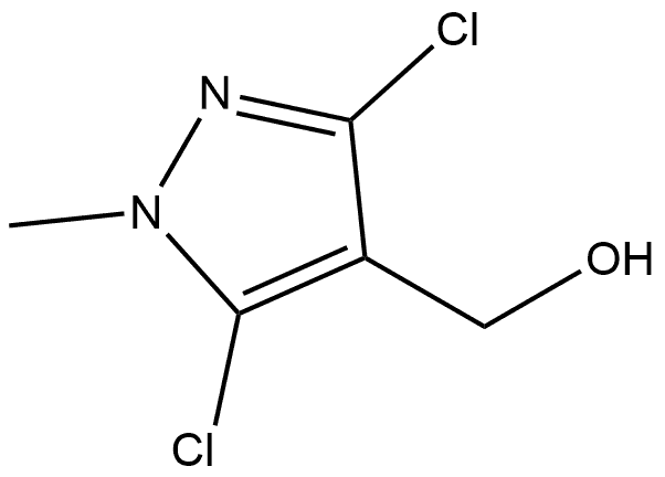 (3,5-dichloro-1-methylpyrazol-4-yl)methanol Structure