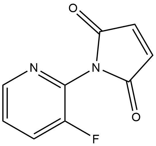 1-(3-Fluoro-2-pyridinyl)-1H-pyrrole-2,5-dione Structure