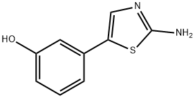 3-(2-Aminothiazol-5-yl)phenol Structure