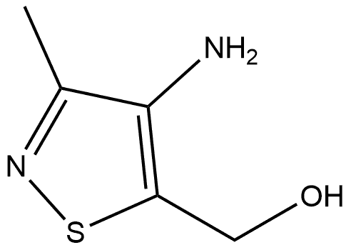 (4-amino-3-methylisothiazol-5-yl)methanol 구조식 이미지