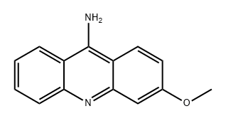 9-Acridinamine, 3-methoxy- Structure