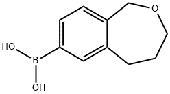 Boronic acid, B-(1,3,4,5-tetrahydro-2-benzoxepin-7-yl)- Structure